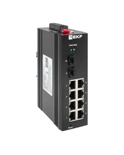 TSX-ML2-2GX/SFP-8GT. Промышленный управляемый коммутатор. EKF в Керчи