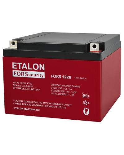 ETALON FORS 1226. Аккумулятор герметичный свинцово-кислотный. ETALON в Керчи