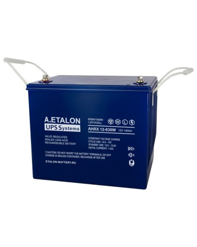 A.ETALON AHRX 12-630W (140). Аккумулятор герметичный свинцово-кислотный. ETALON в Керчи