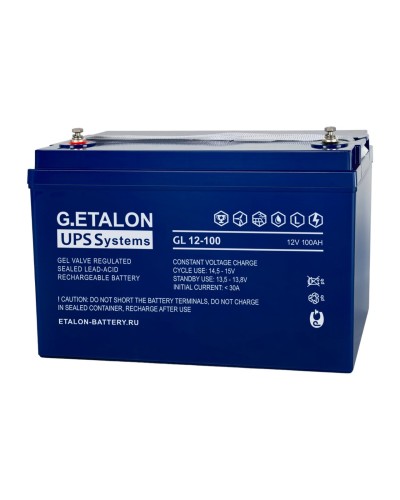 G.ETALON GL 12-100. Аккумулятор герметичный свинцово-кислотный. ETALON в Керчи