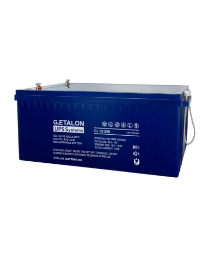 G.ETALON GL 12-200. Аккумулятор герметичный свинцово-кислотный. ETALON в Керчи