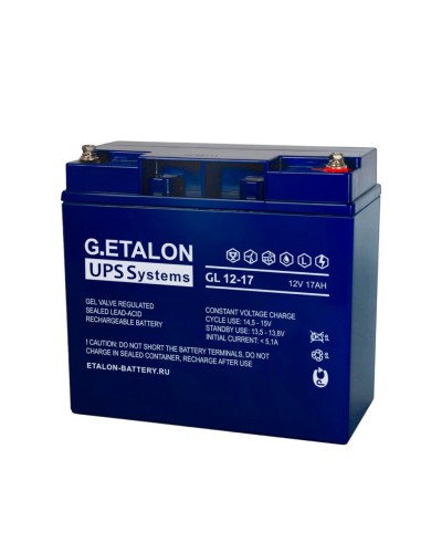 G.ETALON GL 12-17. Аккумулятор герметичный свинцово-кислотный. ETALON в Керчи