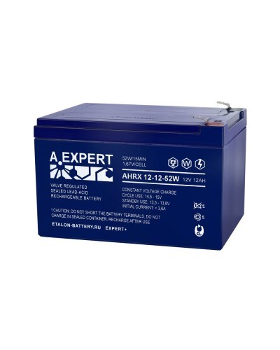 A.EXPERT AHRX 12-12-52W. Аккумулятор герметичный свинцово-кислотный. EXPERT в Керчи