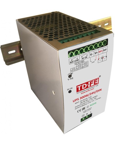 UPS 300W/24V/DIN. Источник вторичного электропитания резервированный. FARADAY в Керчи