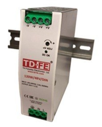 120W/48V/DIN. Блок питания. FARADAY в Керчи