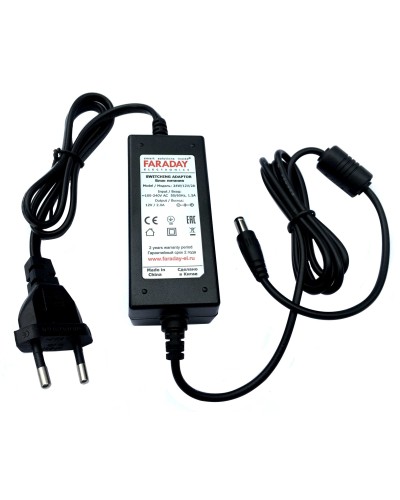 24W/12V/2A. Импульсный блок питания в пластиковом корпусе. FARADAY в Керчи