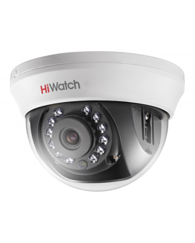 DS-T201(B) (3.6мм). Бюджетная видеокамера мультиформатная купольная. HiWatch в Керчи