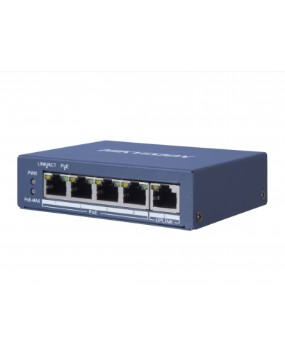 DS-3E0505P-E/M. Коммутатор с питанием POE. Hikvision в Керчи