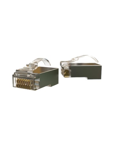 PLEZ-8P8C-UA-C6-SH-100 (100 шт). Разъем RJ-45. Hyperline в Керчи