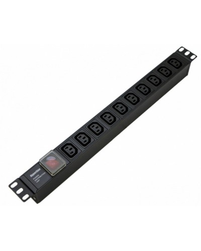 SHE19-10IEC-S-IEC. Блок розеток 19. Hyperline в Керчи