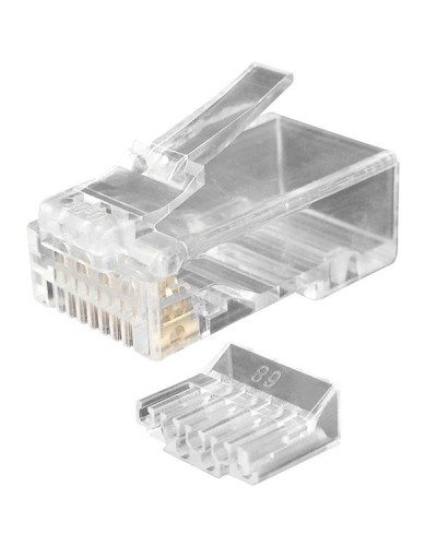 PLUG-8P8C-UV-C6-100 (100 шт). Разъем RJ-45. Hyperline в Керчи