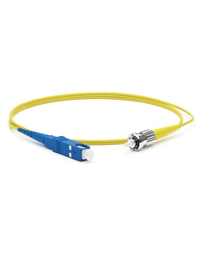 FC-S2-9-SC/UR-ST/UR-H-1M-LSZH-YL. Патч-корд волоконно-оптический одномодовый. Hyperline в Керчи