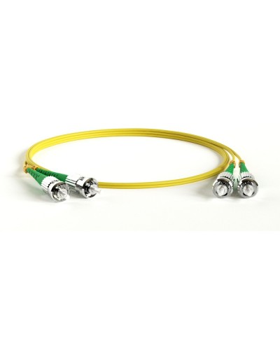 FC-D2-9-ST/AR-ST/AR-H-1M-LSZH-YL. Патч-корд волоконно-оптический ST-ST. Hyperline в Керчи