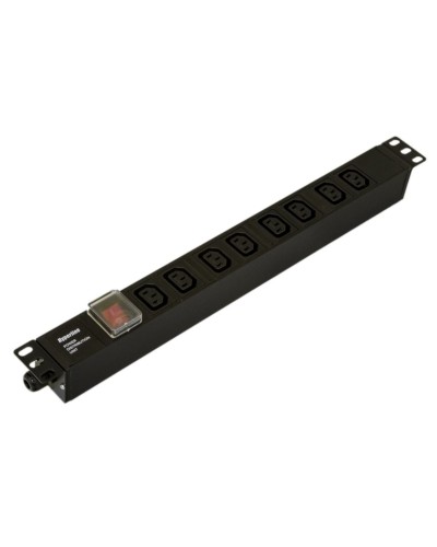 SHE19-8IEC-S-CB. Блок розеток 19. Hyperline в Керчи