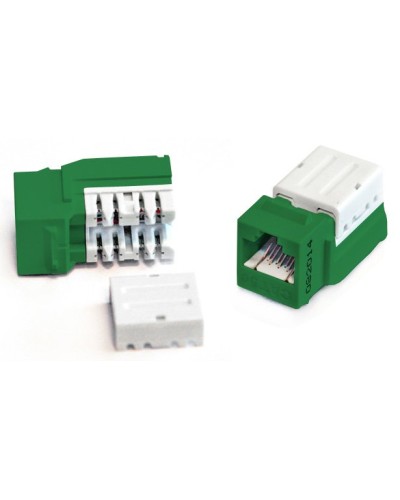KJNE-8P8C-C5e-90-GN. Вставка Keystone Jack RJ-45. Hyperline в Керчи