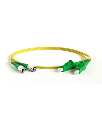 FC-D2-9-FC/AR-LC/AR-H-1M-LSZH-YL. Патч-корд волоконно-оптический FC-LC. Hyperline в Керчи