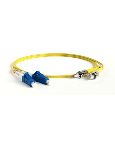 FC-D2-9-LC/UR-ST/UR-H-2M-LSZH-YL. Патч-корд волоконно-оптический ST-LC. Hyperline в Керчи