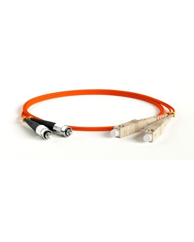 FC-D2-50-FC/PR-SC/PR-H-1M-LSZH-OR. Патч-корд волоконно-оптический SC-FC. Hyperline в Керчи