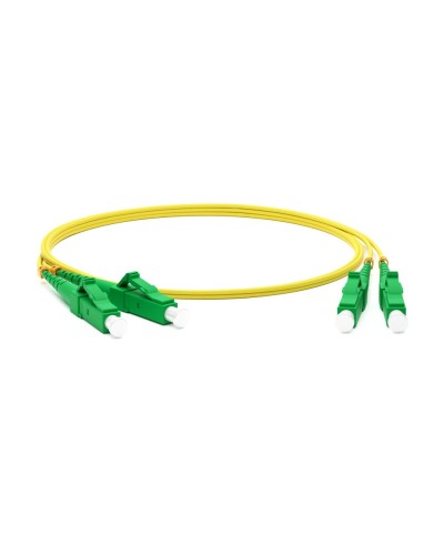 FC-D2-9-LC/AR-LC/AR-H-2M-LSZH-YL. Патч-корд волоконно-оптический одномодовый. Hyperline в Керчи