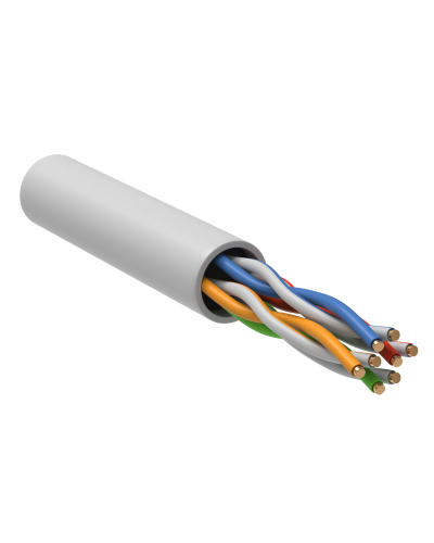 GENERICA U/UTP кат. 5E 24AWG 4 пары LSZH INDOOR белый (BC1-C5E04-128-100-G). Кабель «витая пара» (LAN) для структурированных систем связи. IEK в Керчи