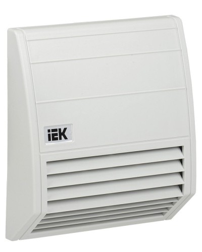 Фильтр c защитным кожухом 125x125 мм (YCE-EF-055-55). Фильтр c защитным кожухом для вентилятора 55м3/час. IEK в Керчи