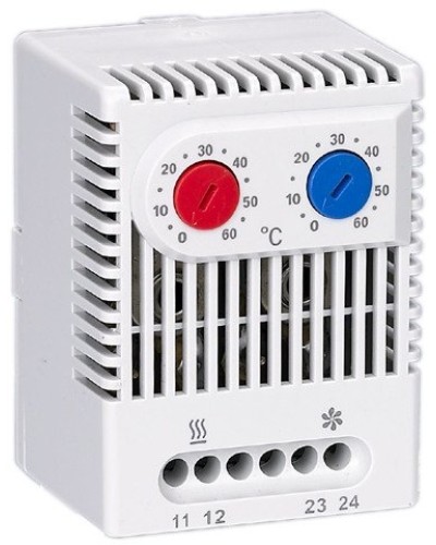 Термостат двухканальный от 0 до +60°C NO+NC (YCE-DTNO-NC-60). Термостат двухканальный. IEK в Керчи