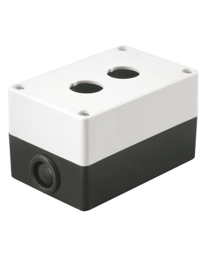 Корпус КП102 для кнопок 2 места белый (BKP10-2-K01). Корпус для кнопочных постов. IEK в Керчи