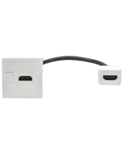 Розетка HDMI M/M PRIMER РКМ-20-10-П белый IEK (PR-KK40D-RH-0-2-K01). Розетка HDMI. IEK в Керчи