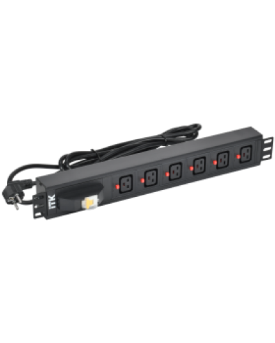 PH21-06C19-11. Блок розеток 19”. ITK в Керчи
