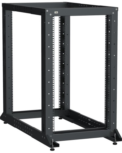LF05-20U61-2GM. Стойка 2-рамная 20U 600х600-1000мм черная. ITK в Керчи
