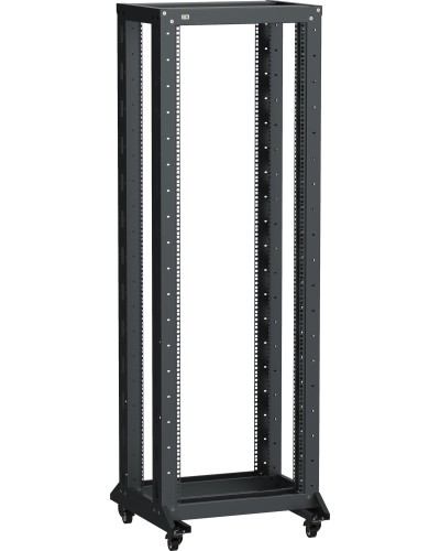 LF05-20U66-2RM. Стойка 2-рамная на рол. 20U 600х600мм черная. ITK в Керчи