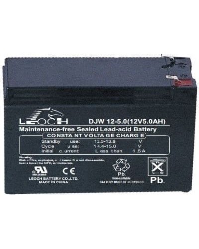 LEOCH DJW 12-5,0. Аккумулятор герметичный свинцово-кислотный. LEOCH в Керчи