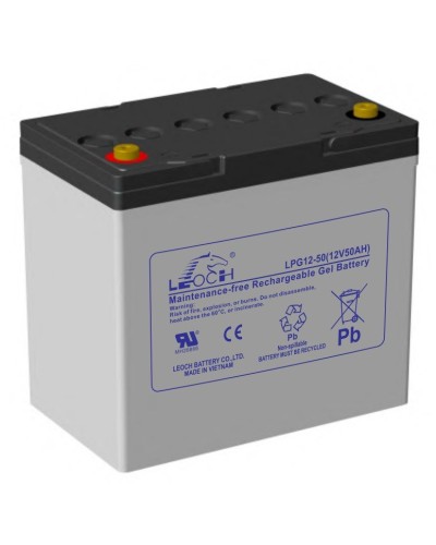 LEOCH LPG 12-50. Аккумулятор герметичный свинцово-кислотный. LEOCH в Керчи