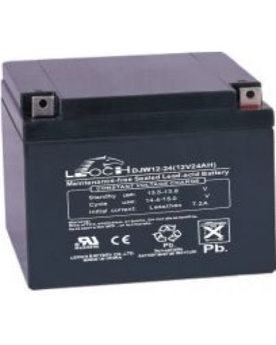 LEOCH DJW 12-24. Аккумулятор герметичный свинцово-кислотный. LEOCH в Керчи