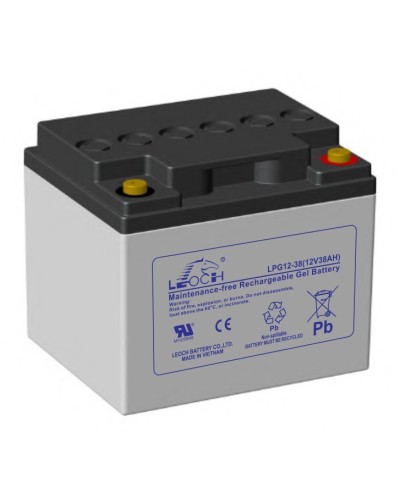 LEOCH LPG 12-38. Аккумулятор герметичный свинцово-кислотный. LEOCH в Керчи