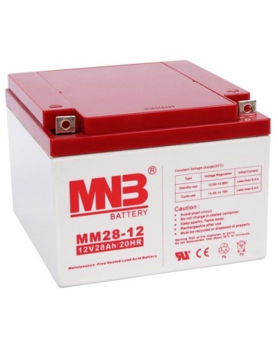 MNB MM 28-12. Аккумулятор герметичный свинцово-кислотный. MNB в Керчи