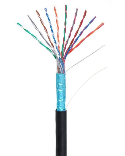 F/UTP 10pair, Cat5, Out, PE (EC-UF010-5-PE-BK-3). Кабель «витая пара» (LAN) для структурированных систем связи. NETLAN в Керчи