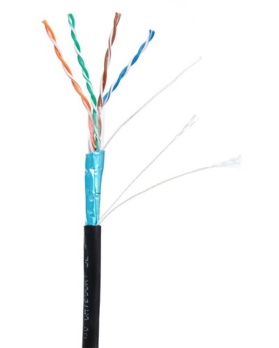 F/UTP 4pair, Cat5e, Out, PE (EC-UF004-5E-PE-BK-1). Кабель «витая пара» (LAN) для структурированных систем связи. NETLAN в Керчи