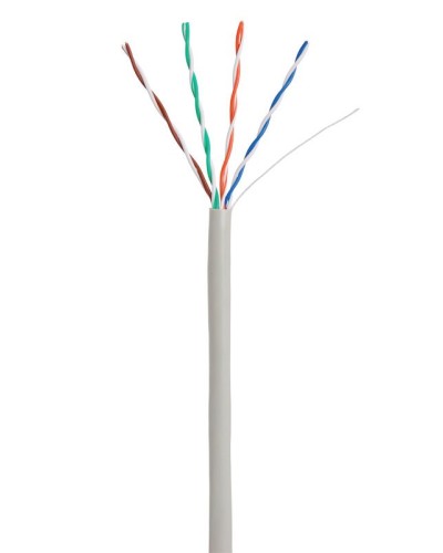 U/UTP 4pair, Cat5e, In, PVC (EC-UU004-5E-PVC-GY). Кабель «витая пара» (LAN) для структурированных систем связи. NETLAN в Керчи