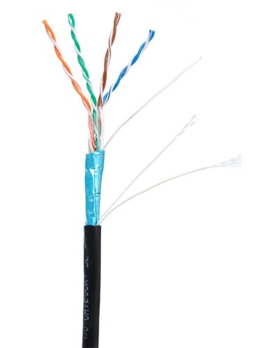 F/UTP 4pair, Cat5е, Out, PE (EC-UF004-5E-PE-BK). Кабель «витая пара» (LAN) для структурированных систем связи. NETLAN в Керчи
