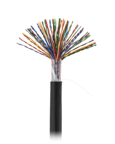 U/UTP 50pair, Cat5, Out, PE (EC-UU050-5-PE-BK-3). Кабель «витая пара» (LAN) для структурированных систем связи. NETLAN в Керчи