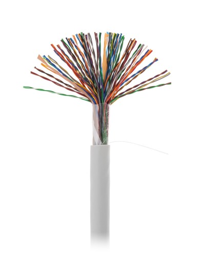 U/UTP 50pair, Cat5, In, PVC (EC-UU050-5-PVC-GY-3). Кабель «витая пара» (LAN) для структурированных систем связи. NETLAN в Керчи