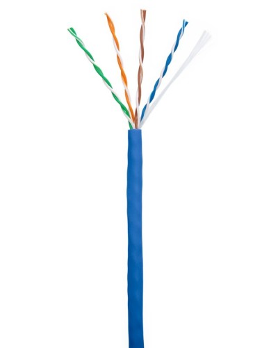 U/UTP 4pair, Cat5e, In, PVC (EC-UU004-5E-PVC-BL). Кабель «витая пара» (LAN) для структурированных систем связи. NETLAN в Керчи