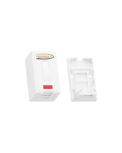 NMC-MB1P-ST-WT. Корпус настенной розетки. NIKOMAX в Керчи