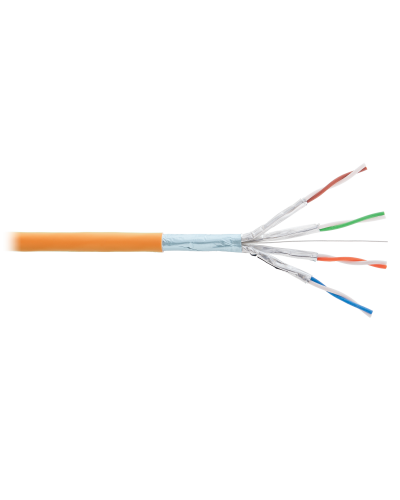F/FTP 4pair, Cat6a, Solid, In, нг(А)-HF (NMC 4355C-OR). Кабель «витая пара» (LAN) для структурированных систем связи. NIKOMAX в Керчи