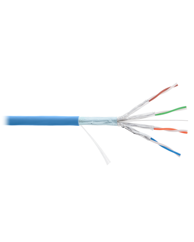 F/FTP 4pair, Cat6a, Solid, In, нг(А)-HF (NMC 4355C-IB). Кабель «витая пара» (LAN) для структурированных систем связи. NIKOMAX в Керчи