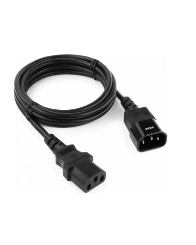 NTSS-PC13142 C13-С14 проводник.:3х0.75мм2 1.8м 220/250В 10А черный. Кабель питания. NTSS в Керчи
