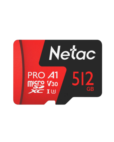 NT02P500PRO-512G-R. Карта памяти microSDXC, 512 ГБ, Class 10. Netac в Керчи