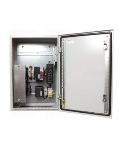 OS-46TB1(SW-80802/ILS(port 90W)). Уличная станция с термостабилизацией и резервным питанием. OSNOVO в Керчи