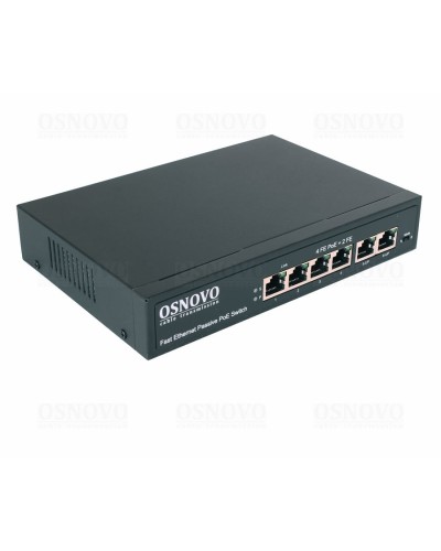 SW-20600/A(80W). Коммутатор Fast Ethernet на 6 портов. OSNOVO в Керчи